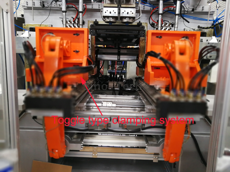 1-5L jerrycan lubricate cans bottles blow molding moulding Machine