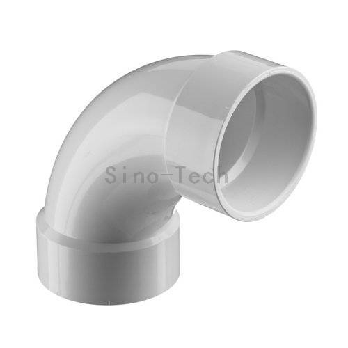 High Quality Four 4 Way 6 Inch PVC Elbow Connector Pipe Fitting Injection Moulding Machine